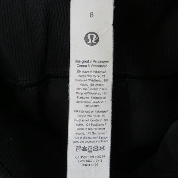 Lululemon Dance Studio Mid-Rise Jogger Black Size 8 Pants Women - Picture 12 of 12